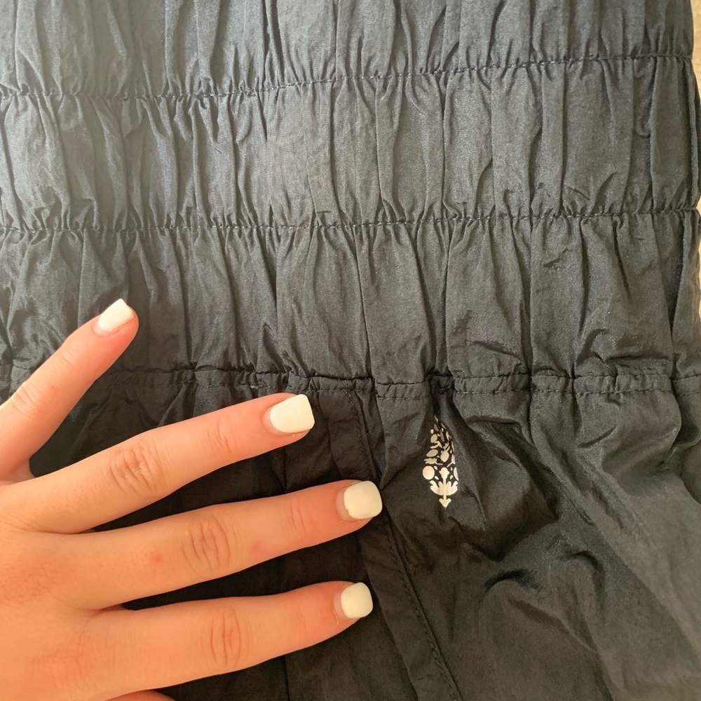Free people way home shorts black medium